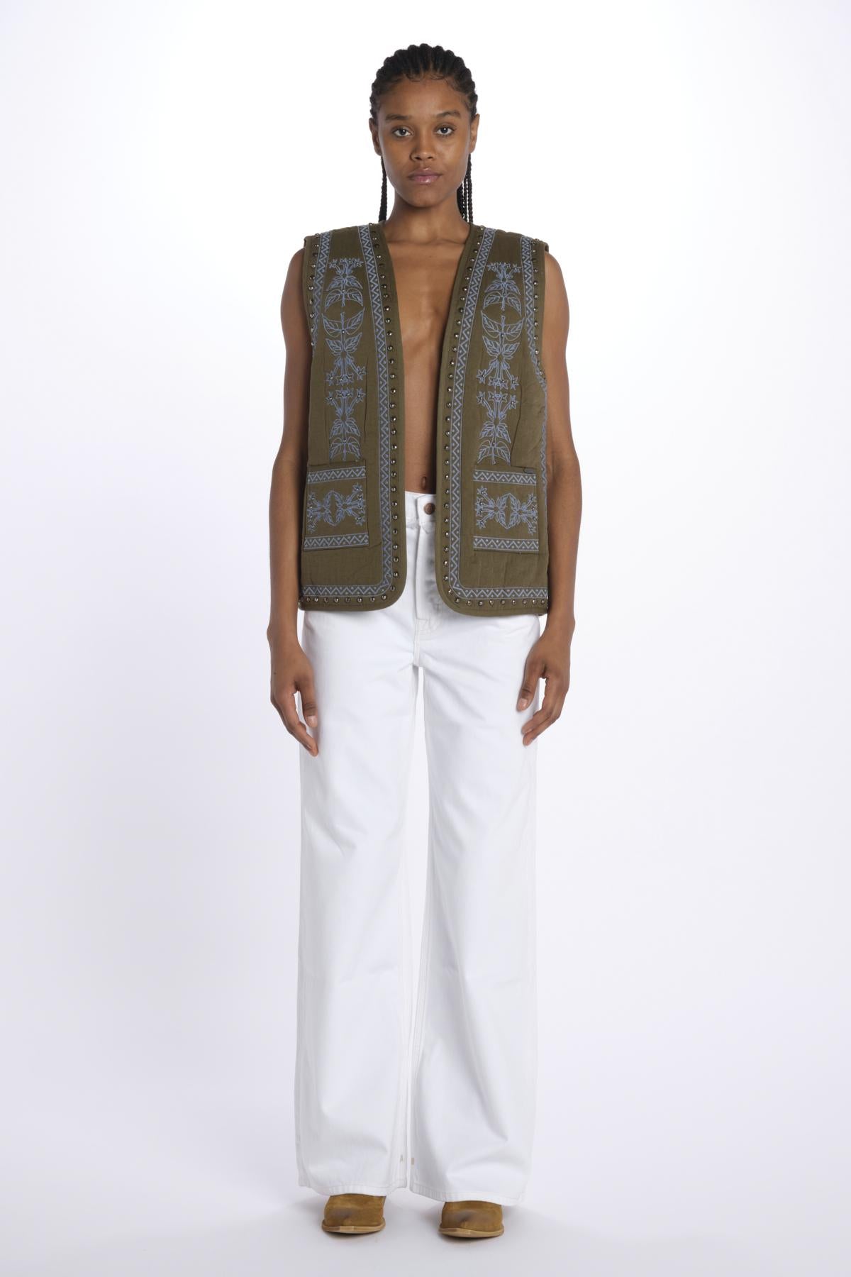 gilet con borchie 180434 U352 scotch&soda 