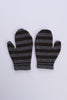 Striped mitten