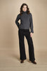 denim a zampa con taschine