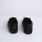 MIGNON ballerina in raso con punta quadrata F846SE1 BLK studio AMELIA 