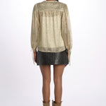 Camicia stampa oro CURTIS GOLD ba&sh 