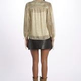 Camicia stampa oro CURTIS GOLD ba&sh 