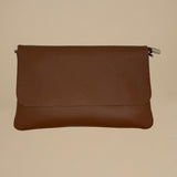 pochette in pelle con tracolla MINI SALLY BS0410 D17CUOIO SCURO borse 
