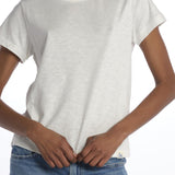 T-shirt girocollo m/c basic WSCT20 WHITE merz b 