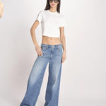 tt-shirt costine m/c PARGA 026TS614RM LATTE woc 