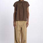 Camicia VALLO m/c poppeline 2515111032600 011 weekend maxmara 