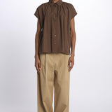 Camicia VALLO m/c poppeline 2515111032600 011 weekend maxmara 
