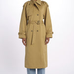 Trench lungo IO111146 BE455 ivy oak 