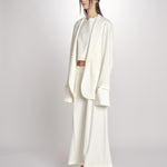 blazer in creepe BIRKIN MJD514_76C555 ECRU jejia 