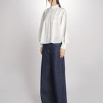 Camicia con ricami DAHALIA 2HVA27-V09771 BLANC vanessa bruno 