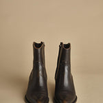 stivaletto texano. B10191ETRUVT-DC 11 NOCE T.MORO buttero 