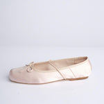 MIGNON ballerina in raso con punta quadrata F846SE1 BLS studio AMELIA 