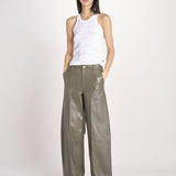 canottiera a costine FINLEY IO1100X2369 BRIGHT WHITE ivy oak 