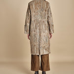 ZELLEA  cappotto in cavallino zebrato ZELLEA MOIRE malina 