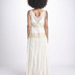 abito lungo con pizzo DOMENICA IVORY mes demoiselles 
