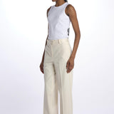 Pantaloni filo scozia 3418 AVORIO circolo 1901 