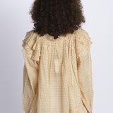 Camicia over pois P24T0350TO NUDE anaak 
