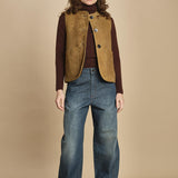 gilet di montone reversibile. BLS1605 KAK2325S soeur 