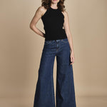 96% COTONE 4% ELASTAN SERENA XJBO1 DENIM BLUE COMFORT ps don't forget me 