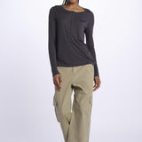 zadig & voltaire JWTS02690CARBONE