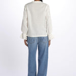 Camicia ricamata SORAYA ECRU ba&sh 