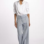 Pantalone ORIANA cropped nervature ORIANA540503 49 quelledue 