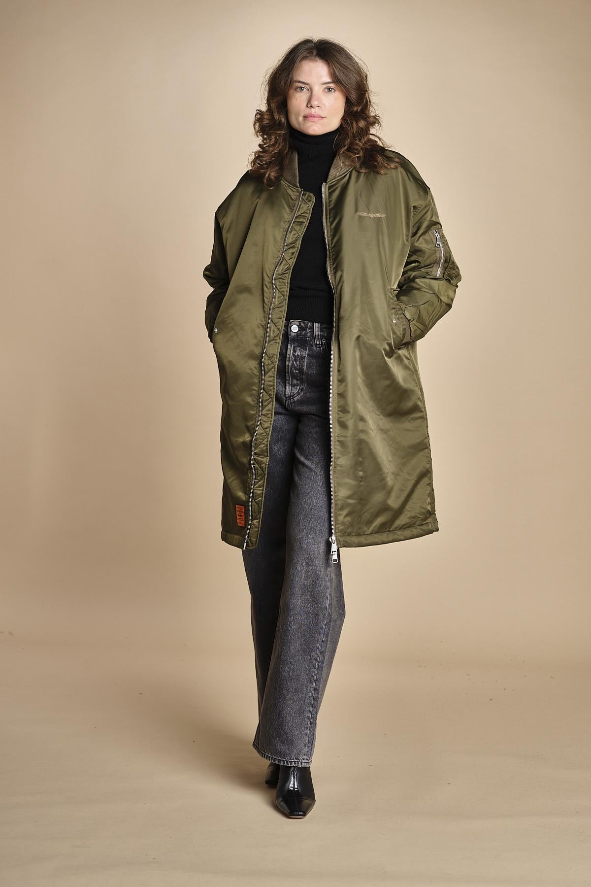 bomber lungo original unisex BMMAN205FS KAKI bombers original 