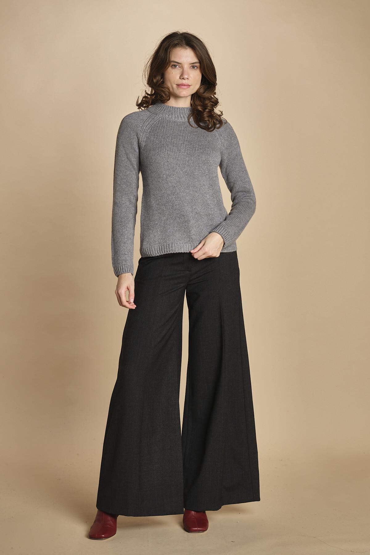 girocollo alto MIL8 25203 GRIGIO CH milaura 