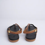 Sandalo Infradito ZOI bicolore ZOI BLACK TAN ancient greek 