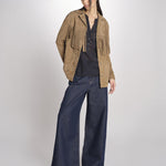 Camicia con nervature NIPOA 2HVA27-V09117 NOIR vanessa bruno 