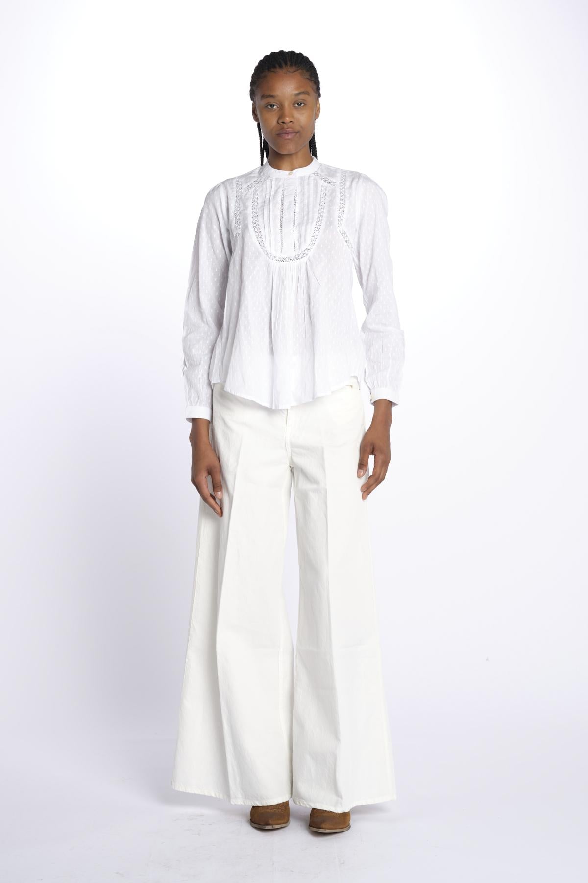 Camicia ADLEY con ajures 641402 WHITE m.a.b.e. 