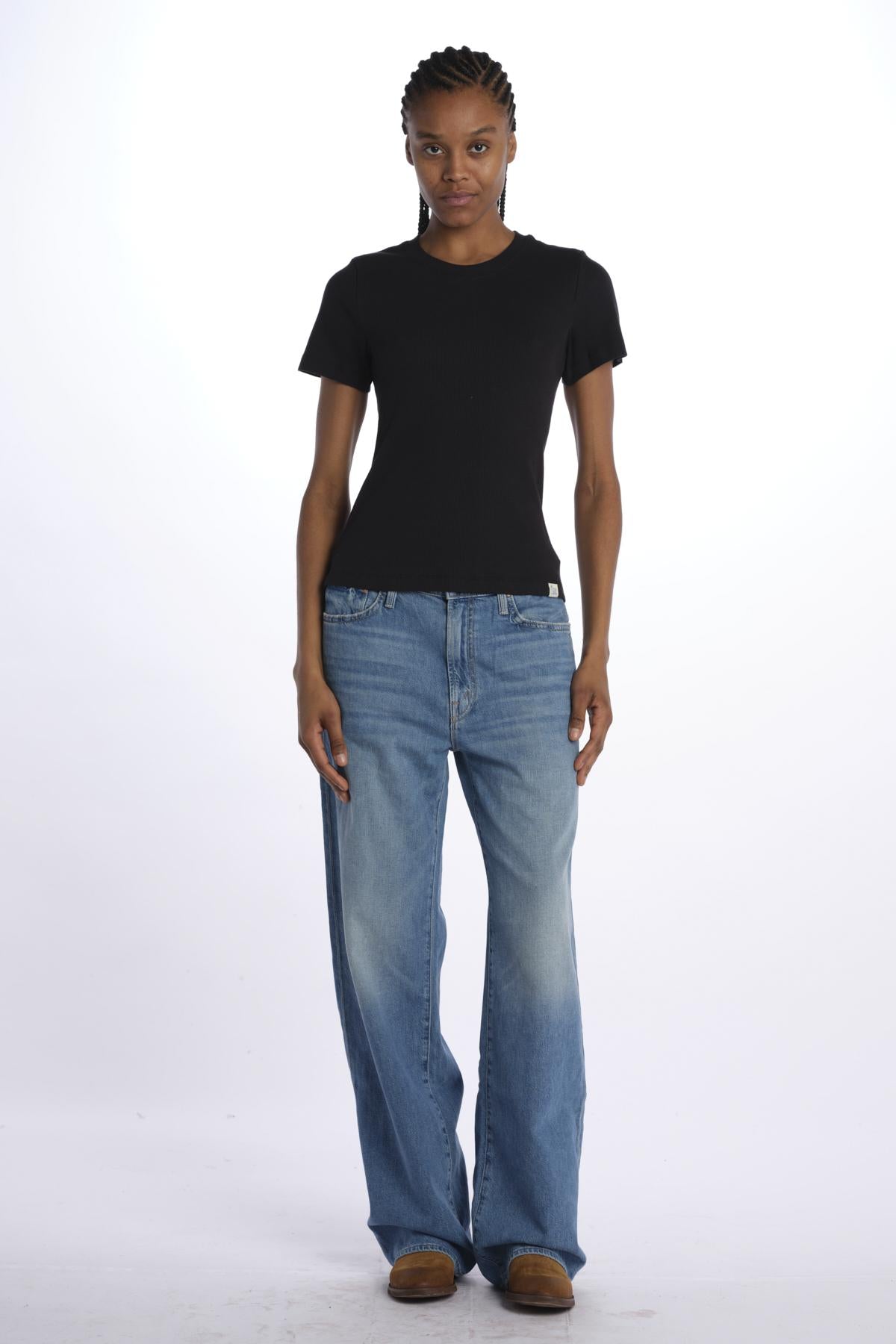 T-shirt costine WRIBTEE01 CHARCOAL merz b 