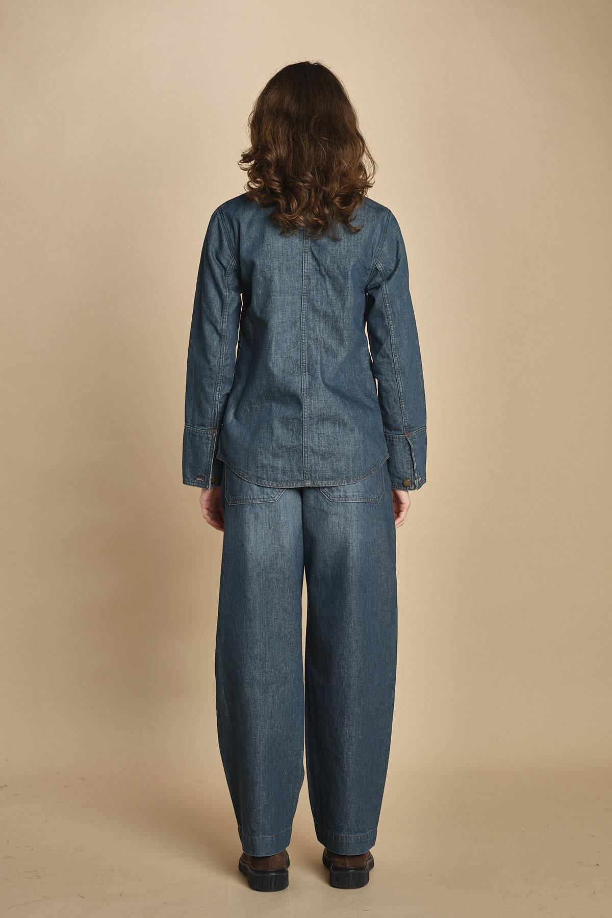 camicia in denim. CHE0192 BLE3525W soeur 