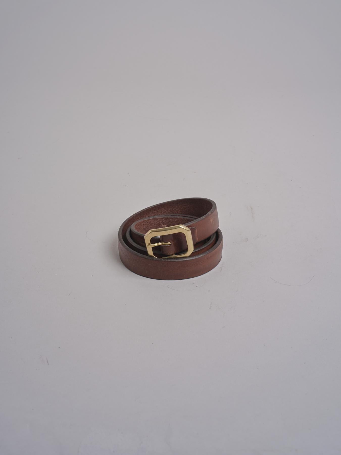 cintura con fibbia ottone 93325 CASTAGNO OTT milaura 