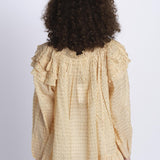 Camicia over pois P24T0350TO NUDE anaak 