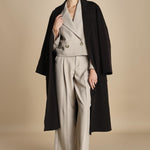 giacca cropped MASE F25-043 092 DRIFWOOD oscar 