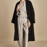 giacca cropped MASE F25-043 092 DRIFWOOD oscar 