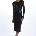  FEDE SEQUINS-BLACK leTwins 