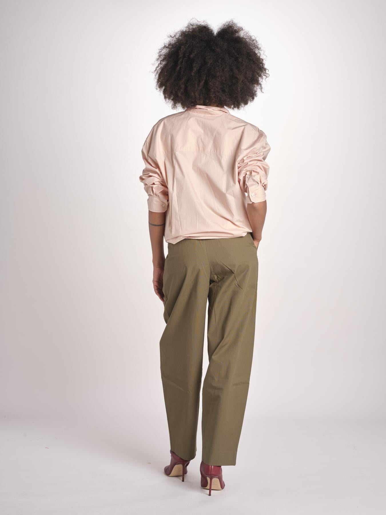 pantalone baloon con pinces PAN0623DALEY KAKI KAK0126S soeur 