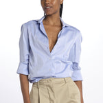 MOD.19 camicia ml cotone MOD.19 AZZURRO milaura 