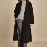 cappotto vestaglia double CELIA IO111046 BR291 ivy oak 