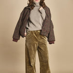 pantaloni velluto elastico GALINA SOIL bellerose 