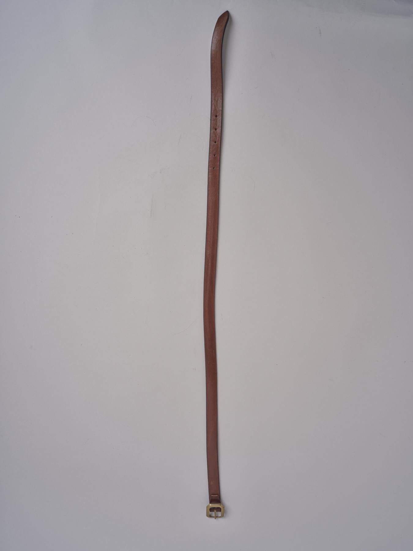 cintura con fibbia ottone 93325 CASTAGNO OTT milaura 