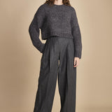 maglia bouclé LS CREWNECK  70481TFB CARCOLAT MELANGE CH035 phillip lim 