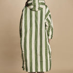 piumino lungo. 90110 SANTORINI RIGHE sittingsuit 