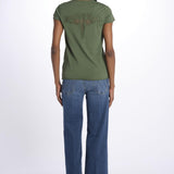STORY CL tshirt scollo v JWTS02786 CORIANDER zadig & voltaire 