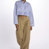 Pantalone  con tasconi RYAN PANT KHAKI jejia 