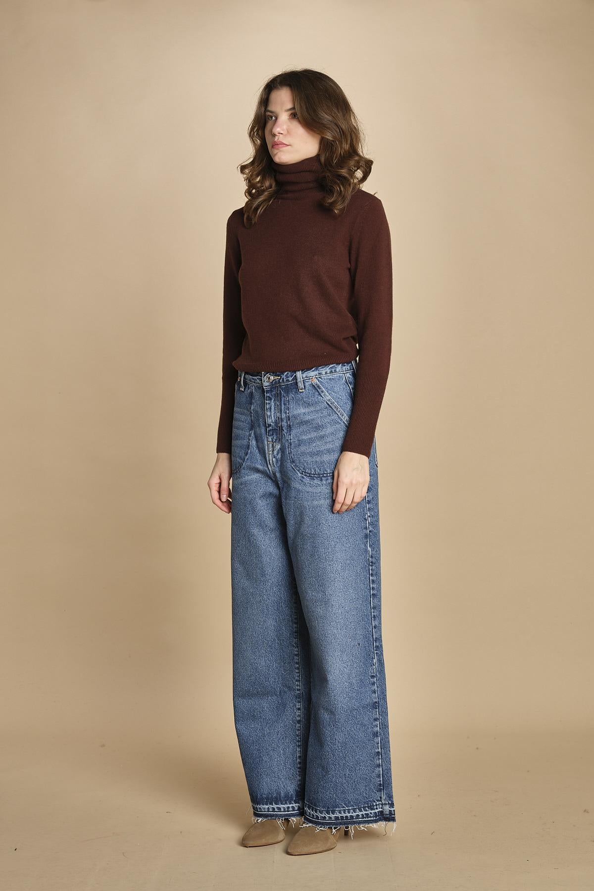 denim con tasche PETULA52 BLS BLUE STONE bellerose 