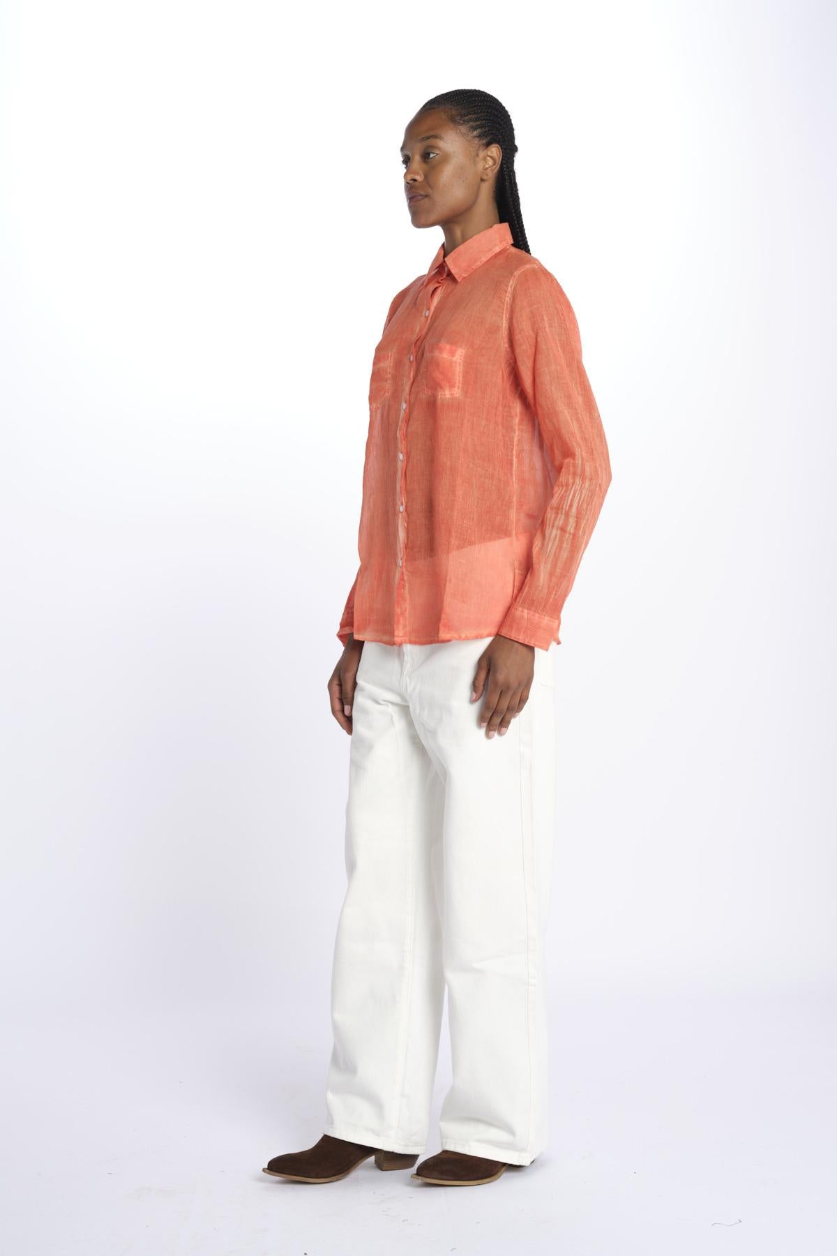 Camicia ZAGG KS1002 514 terre rouge 