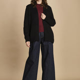 Cardigan ovetto D2200518 NERO milaura 